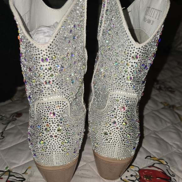 Vimitty boots rhinestone glitter - Picture 4 of 5